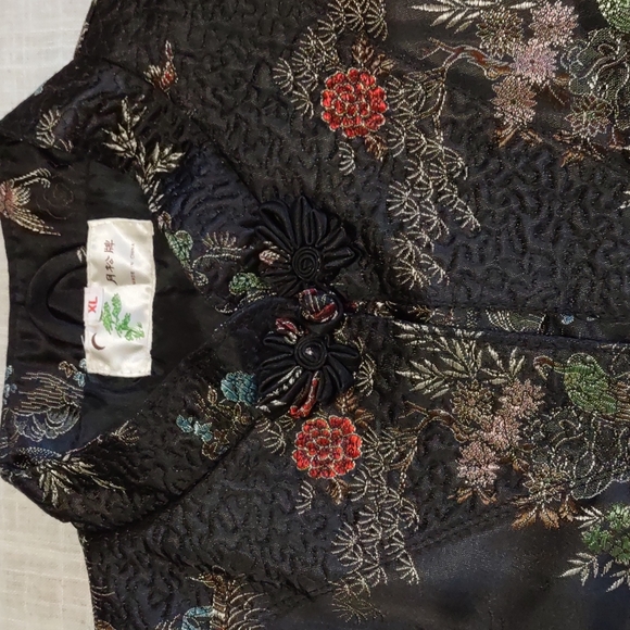 Gorgeous Oriental Brocade Long Dress/Coat/Robe - Picture 10 of 11